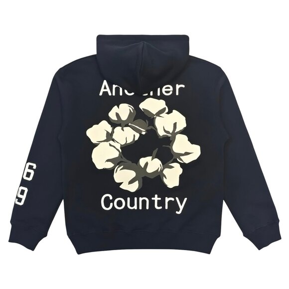 Denim Tears x CPFM Cactus Smiley Hoodie Sweatshirt Black - Picture 2 of 3